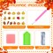 16 Pcs Diamond Painting Autumn Thanksgiving Art Kits for Adults